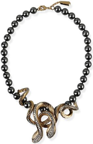 Roberto Cavalli women's necklace: US$990.