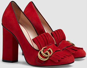Gucci Women's Suede Pump Shoes: US$790.