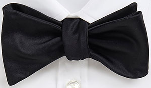 'Bow Tie Classic ' | Silk Solid Bow Tie by BOSS: US$115.