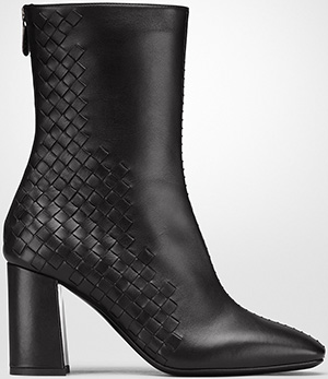Bottega Veneta Nero Calf Ankle Boot: US$1,150.