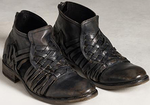 John Varvatos Freeman Huarrache Boots: US$1,198.