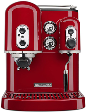 Kitchen Aid Pro Line Series Espresso Maker with Dual Independent Boilers: US$1,299.99.