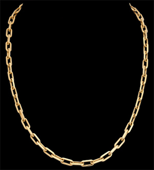 Santos de Cartier Men's Necklace: US$7,450.