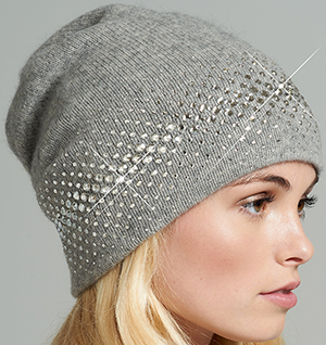 William Sharp women's slouch hat with fade edge: £458.