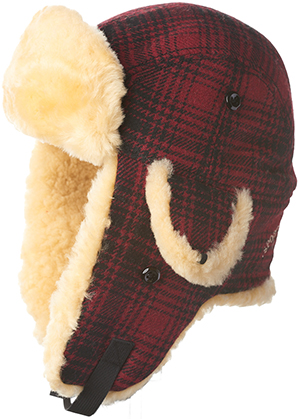 Woolrich Men's Plaid Wool Hunting Hat: US$165.