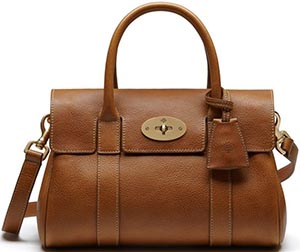 Mulberry Bayswater Oak Natural Leather with Brass: US$1,430.