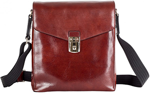 Bosca Old Leather Man Bag: US$395.