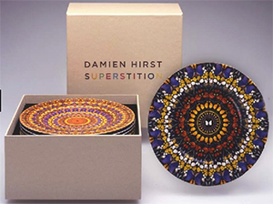 Damien Hirst Superstition Plates: US$14,000.