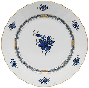 Herend Chinese Bouquet dinner plate: US$165.