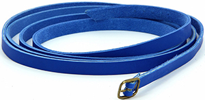 K.Jacques Saint-Tropez Pul Azur Leather Belt: €81.73.