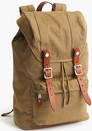 J.Crew Harwick men's Backpack: US$98.