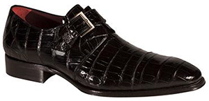 Mezlan Berlin Genuine Alligator Classic & Powerful Exotic Monkstrap w/ Icon shoe: US$1,295.