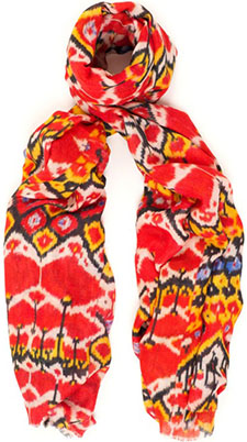 Lily and Lionel Italian Job Red women's scarf: £180.