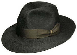 Borsalino Brushed felt Anello Gazzella hat, wide brim: €391.
