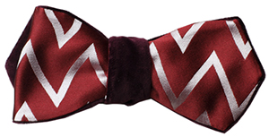 Le Noeud Papillon Apollo 100% Italian Woven Satin Silk bow tie: US$195.