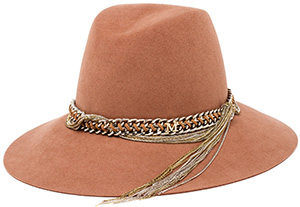 Browns Maison Michel Kate Felted Wool Women's Hat with Chain Band: €630.