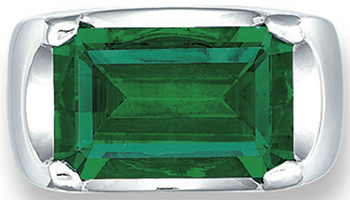 The Afghan Emerald - approx. 10 carats (38.3 grams) & approx. 17.30 × 10.95 × 7.70 mm.