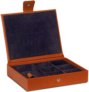 Pickett Seven Section Cufflink and Jewellery Box: £235.