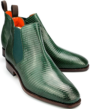 Carmina Chelsea Ankle Boots in Brown Lizard: €526.