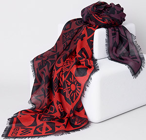 Kenzo Symbol women's scarf: €270.