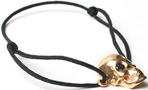 Leivankash Skull bracelet - Black Diamond: £100.