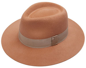Larose Paris Sand Fedora hat: US$340.