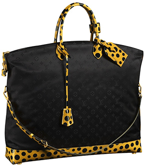 Yayoi Kusama for Louis Vuitton Monogram Nylon Dots Infinity Lockit GM Bag: US$3,650.