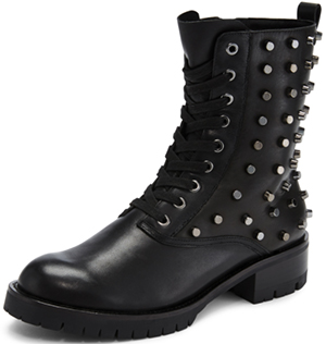 DKNY Melissa studded lace up boot: US$450.