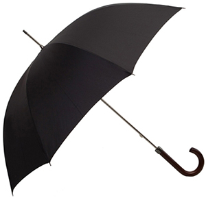 Hawes & Curtis Black Long Umbrella : £49.