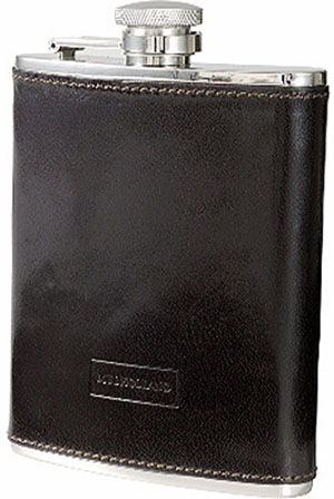 Mulholland Leather 6 oz Captive Top Flask: US$79.95.