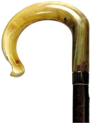 Abbeyhorn Stick - Ramshorn - Traditional Crook: £299.75.