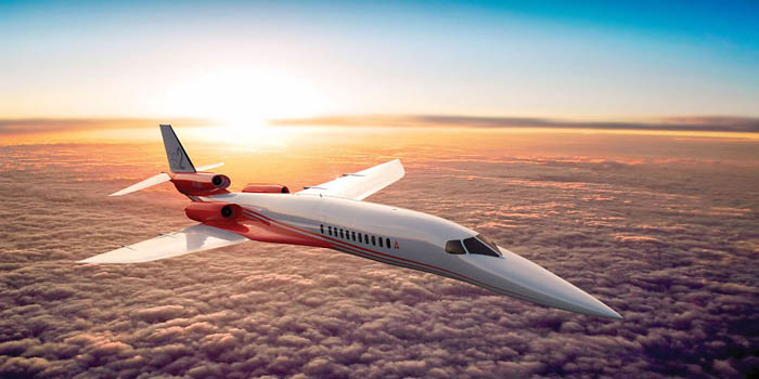 Supersonic Aerion AS2 business jet.