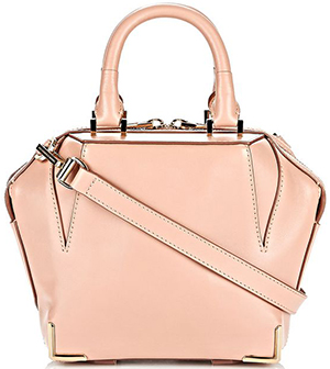 Alexander Wang Mini Emile tote with large main compartment and two tubular top handles: US$825.