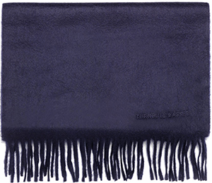 Turnbull & Asser Pure Cashmere Scarf in Navy: €325.