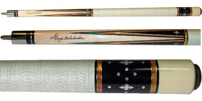 George Balabushka pool cues.