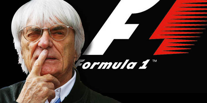 'F1 Supremo' Bernie Ecclestone, president and CEO of Formula 1 Management and Formula 1 Administration.
