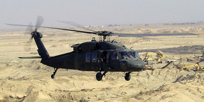 Sikorsky UH-60 Black Hawk helicopter.