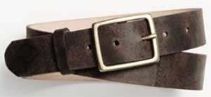 Rag & Men's Rugged Espresso Belt: US$195.