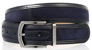 Russell & Bromley Nugget Two-Tone Men's Belt: £175.