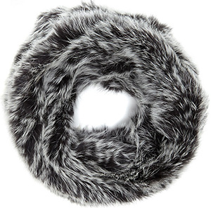 Vince Camuto Rabbit Fur Circle Scarf: US$275.