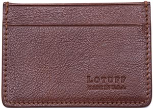 Lotuff Leather Card Credit Wallet: US$125.