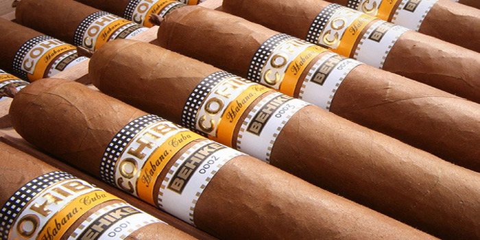 Cohiba Behike Cuban cigars - the most exclusive línea of the most prestigious Habanos brands.