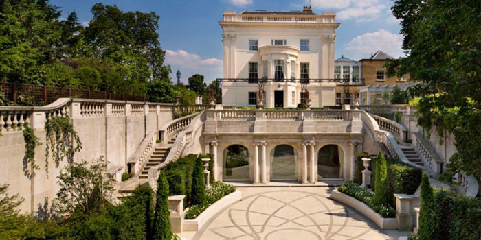 1 Cornwall Terrace, London, NW1 4QP, England, U.K. The world's most expensive terraced house: £100 million.