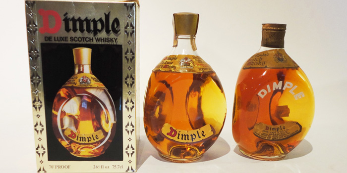 Dimple Haig blended Scotch whisky.