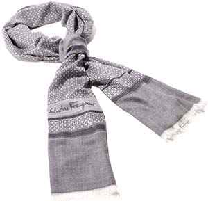 Salvatore Ferragamo men's scarf: €230.