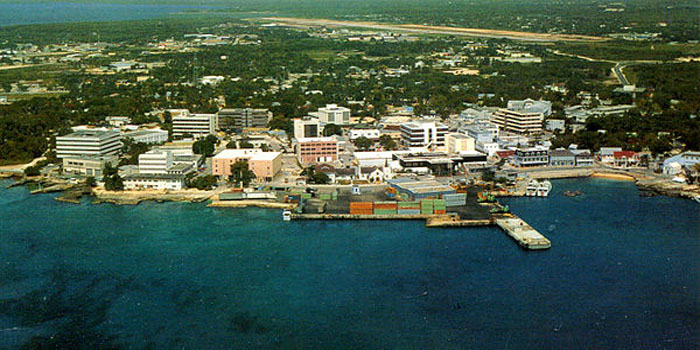 George Town, Grand Cayman, Cayman Islands, British West Indies.