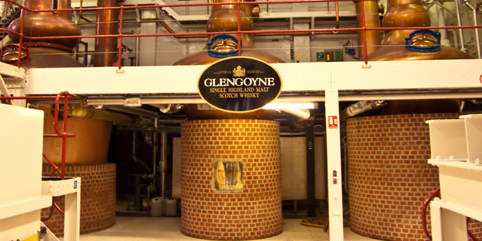 Glengoyne Distillery producing Highland single malt whisky since 1833.