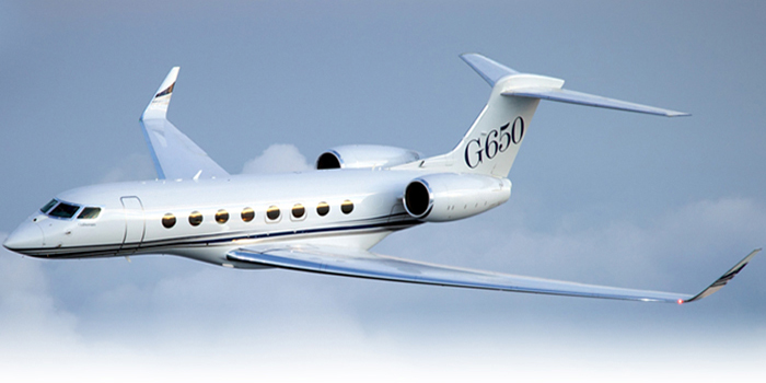 Gulfstream G650 - 'The Fastest Civil Aircraft In The Sky'. Price: US$65 million.
