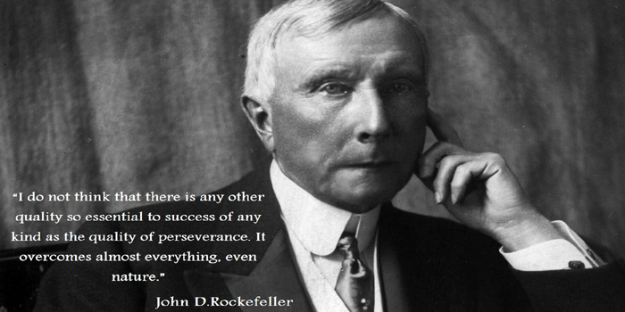 John D. Rockefeller (July 8, 1839  May 23, 1937). American industrialist and philanthropist. He was the founder of the Standard Oil Company. World's first US$-billionaire. Net worth in today's money: US$340 billion.
