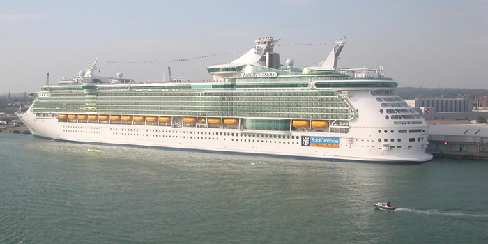MS Liberty of the Seas is a Royal Caribbean International Freedom class cruise ship. It is the fifth largest cruise ship in the world. The 15-deck ship accommodates 3,634 passengers served by 1,360 crew.